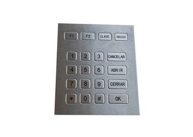 اتصالات TTL صفحه کلید فلزی اسپانیایی 4 x 5 20 برای نصب خودکار در فضای باز